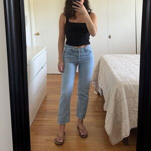 Levi’s Wedgie Straight Ankle Jeans -26